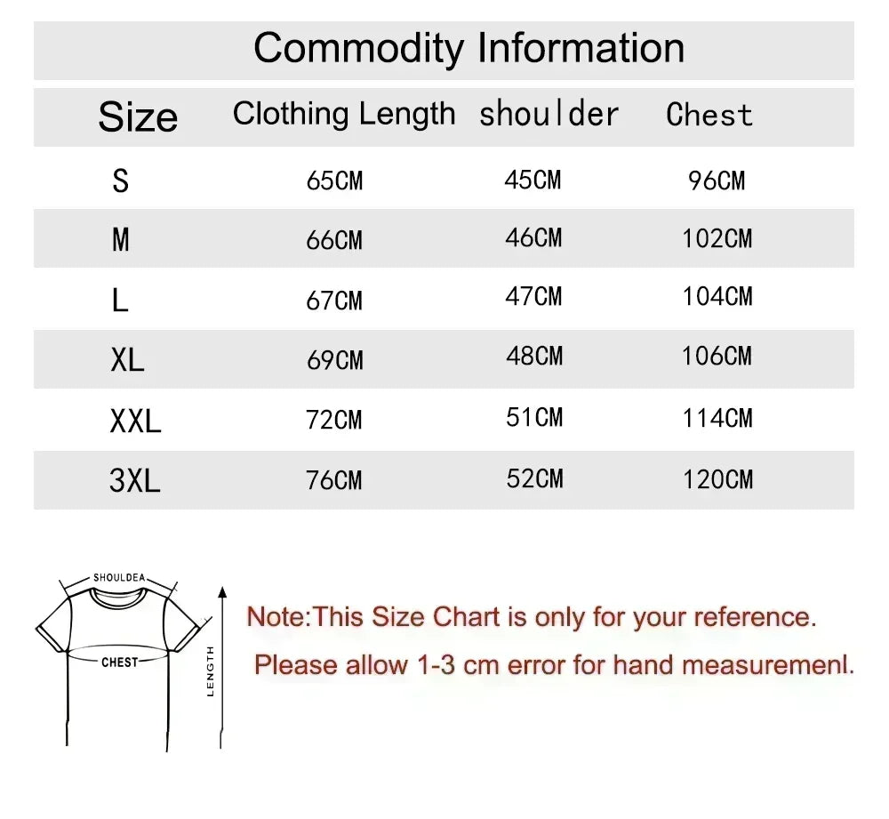 2026 Hot Sales Summer Graphics Print T-shirt Men and Women Casual Comfortable and loose summer men's clothing