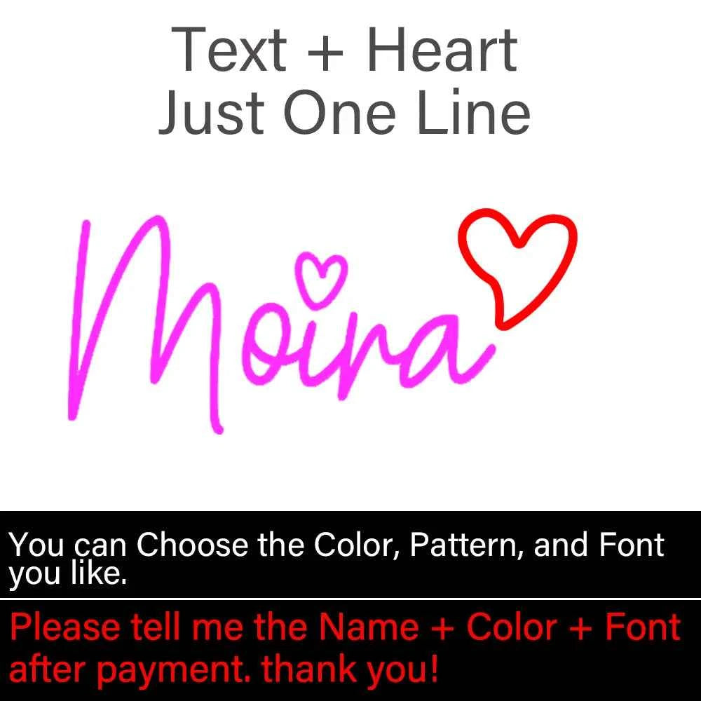 Custom Name Neon Sign Teenage Girls Birthday Gifts Personalized Neon LED Name Sign USB Dimmable LED Neon Wall Decor Light