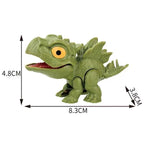 Jurassic Finger Dinosaur  Tyrannosaurus Model Toys for Kids Finger Biting Dinosaurs Movable Joints Dinosaur Toy for Boy Gift
