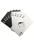 Stainless Steel  Spades A Winemaker Bottle Opener Playing Cards Bottle Opener Credit Card Beer Bottle Opener