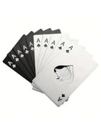 Stainless Steel  Spades A Winemaker Bottle Opener Playing Cards Bottle Opener Credit Card Beer Bottle Opener