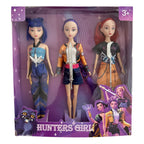 Kpop Anime Vinyl Doll Set – Rumi Mira Zoey Articulated Toy