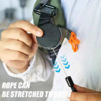 Retractable Anti-Theft Phone Holder Smartphone Safety Lanyard Stra with Carabiner Anti-Drop Harness for Hiking Cycling Climbing