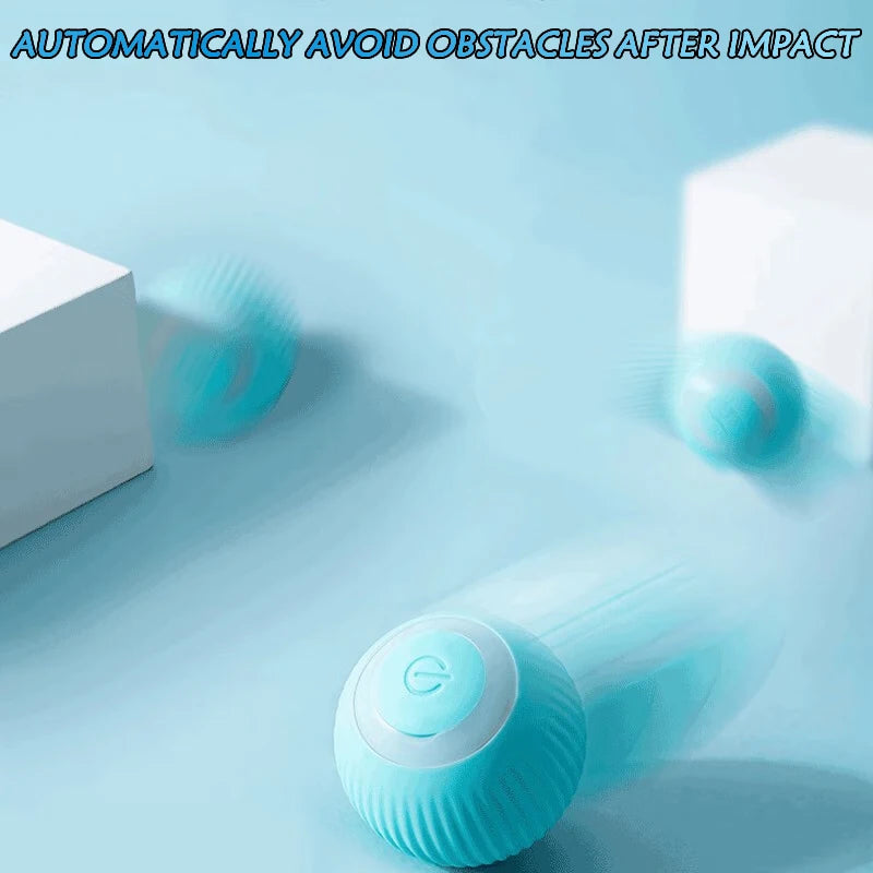 2PCS Cat Interactive Ball Indoor Automatic Rolling Magic Ball Smart Cat Toys Electronic Interactive Cat Toy Cat Game Accessories - WTN Essentials 