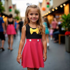 Children Baby Girls Lace Up Sling Summer Dress Princess Sleeveless Suspenders Dresses For 1-10 Years Cool Ventilated Kid Clothes