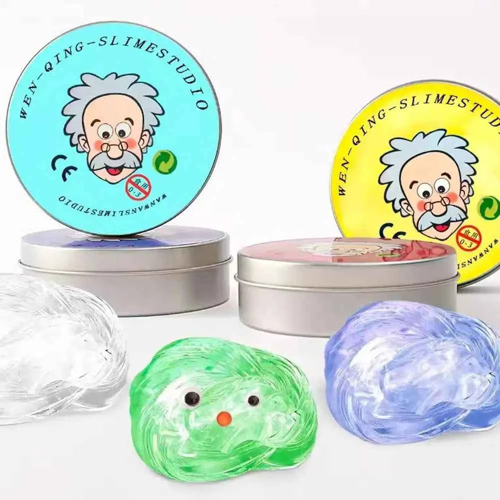 Non-newtonian Liquid Decompression Toy Transparent Liquid Glass DIY Handmade Fun Stress Relieving Non Stick Children Gifts