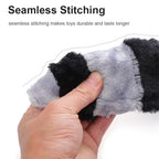 1/3 Pcs Large Dog Toy Bite-Resistant Sound Plush Toy Squirrel, raccoon, fox Cartoon Pet Toy Squeaky Dog Toy For Small Medium Dog