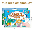 Boys Girls Children's Coloring Books Animals Baby Drawing Book School Early Education Toys Drawing Toy Notebook Notebooks Pads