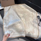 2025 New Fashion 70X70cm Women's Scarf Silk Paisley Print Scarf Square Shawl Decorative Headband Neck Luxury Design Bandana