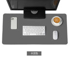 White Mouse Pad – Large Portable Waterproof Non-Slip PU Suede Gaming & Office Desk Mat for Keyboard and Mouse