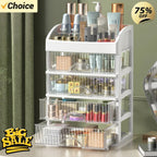 New 1Pc 5-layer Makeup Storage Box Debris Storage Box Drawer-style Dressing Table Office DeskCosmetics Multi-layerstoragecabinet