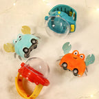 Children Mini RC Car Watch Toys With LED Lights 2.4G Watch Rabbit Dog Crab Racing  RC Car Girls Boys Birthday Gift Toys