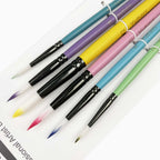 Yutiars Professional Artist Paint Brush Set - 6/24 PCS, Nylon Bristles for Watercolor, Acrylic, Oil Painting, Crafts & Face Body