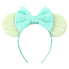 New Trendy Mouse Ears Headband 3.3"Velvet For Girls Soft Bow Hairband Halloween Festival Party Trip DIY Hair Accessories Gifts