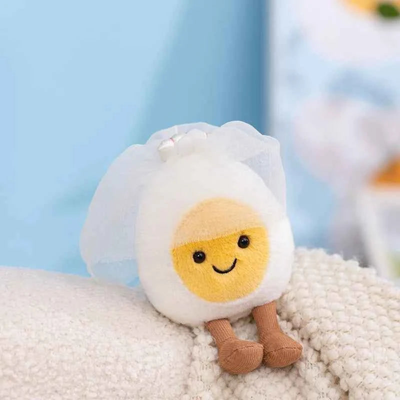 Cute Dessert Series Plush Toy Stuffed Food Cake,Egg Tart,Waffle,Pancake,Macaron,éclair Soft Doll Home Decor Gift for Children