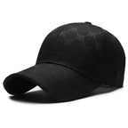 Four Seasons New Sunscreen Three-Line Sewn Baseball Cap Men's And Women's Casual Cap Net Red Distressed 1841 Hat