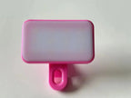 Portable Mini Selfie Fill Light Rechargeable 3 Modes Adjustable Brightness Clip On For Mobile Phone Computer Fill Light