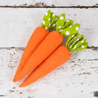 1/5pcs Easter Carrot Ornaments 2026 Spring Easter Party Decoration for Home Kids Birthday Favors Gift Soft Artificial Carrot Toy