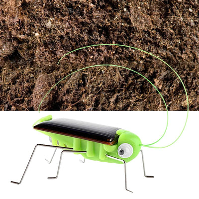 Solar Grasshopper Toy Puzzle Children Selected Gift Simulation Insect Gift Boys And Girls Science Education Funny Moving Toy Kid