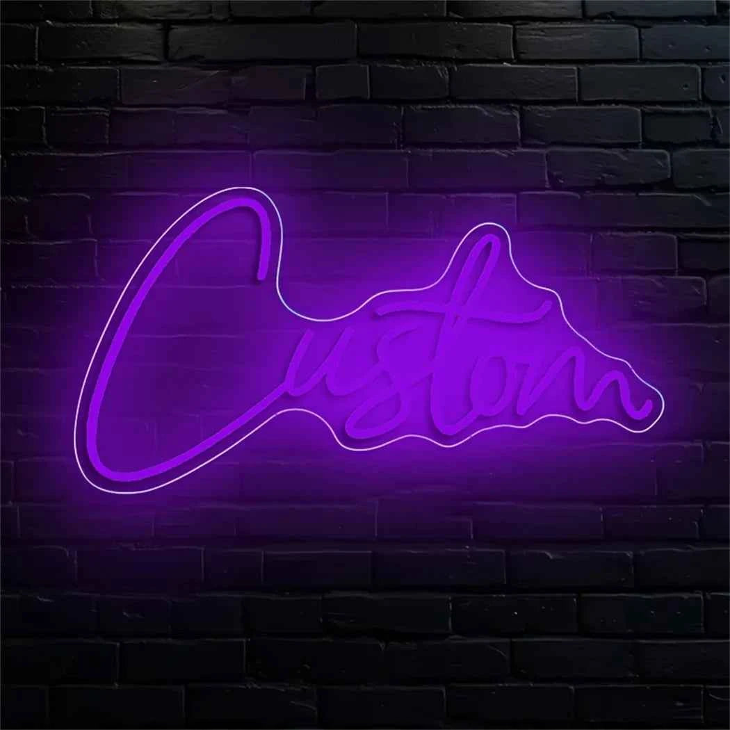 Custom Name Neon Sign Baby Birthday Party Gift Kid Room Home Wall Decor Led Name Sign Dorm Room Decor Personalized Gifts for Her