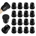 16PCS Chair Leg Protectors Silicone with Thick Wrap Felt Furniture Leg Pads for Protecting Floors from Scratches and Noise