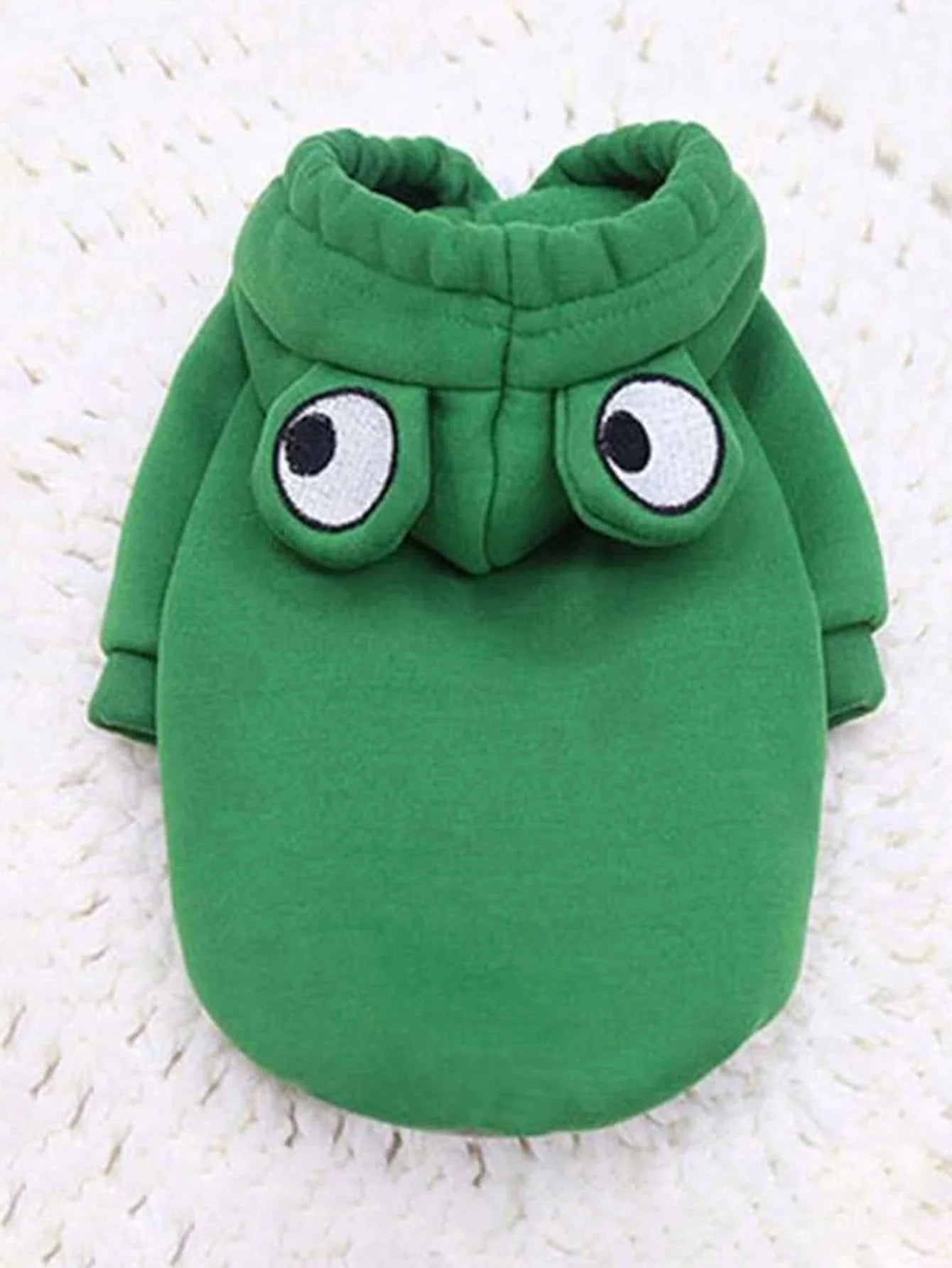 1PC Cute Frog Pet Sweater for Small and Medium Dogs - Green Dog Hoodie with Fun Design - Keep Your Pup Cozy and Stylish - WTN Essentials 