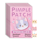 600pieces of cartoon cat acne patches, facial acne patches, concealer acne patches, and pimples patches. Ultra-thin and breathab