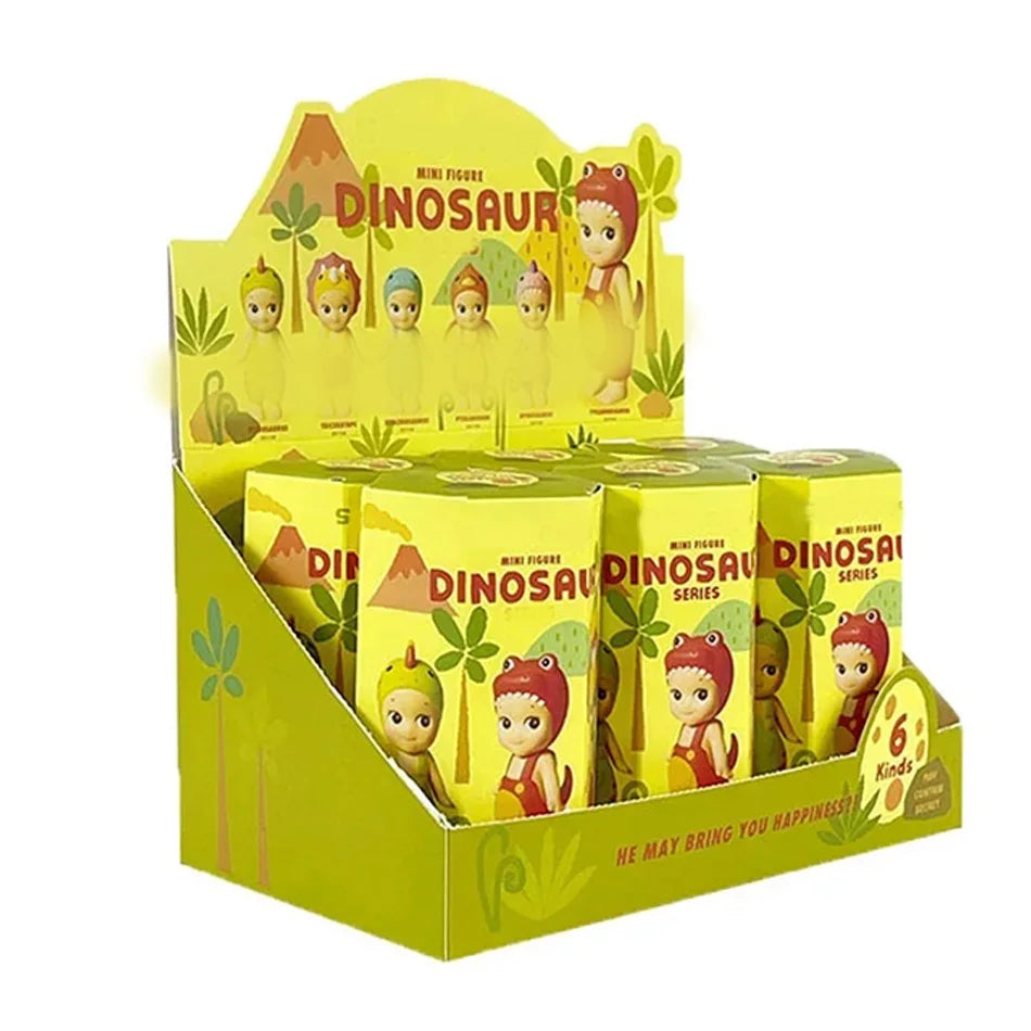 Blind Box Mystery Box Dinosaur Series Mini Anime Figurines Car Ornaments Children's Christmas and Birthday Gifts