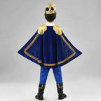 Boys King Carnival Costume 7 Piece – Royal Prince Outfit