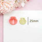 Flowers/Love Soft Ceramic Earring Mold Polymer Clay Cutter DIY Handmade Jewelry Pendant Quick Modeling Cutting Ceramic Tool