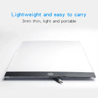 LED Drawing Copy Pad 3-Level Dimmable Light Tracing Board for Kids