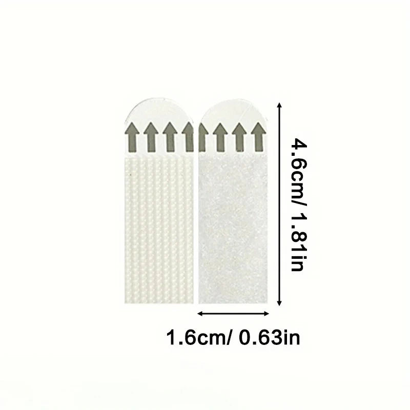 Heavy Duty Non Perforated Hanging Picture Strip - Easy to Use Non Trace Frame Adhesive Buckle Accessories Wall Hooks