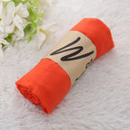 Fashion Korean Scarf Women Luxury Spring Winter Solid Color Hijabs For Woman Shawls Wraps Pashmina Bandana Scarves Wedding Gift