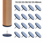 16/19/22/25/32/38mm Table Chair Foot Sliders Round Furniture Legs Pads With Screw Cabinet Sofa Glides Floor Protectors Sliders