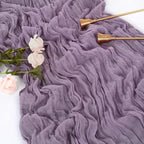 Gauze Table Runner Dinning  Decoration 90*300CM Rustic Country Boho Beach Wedding Party Table Decor Christmas Table Runners