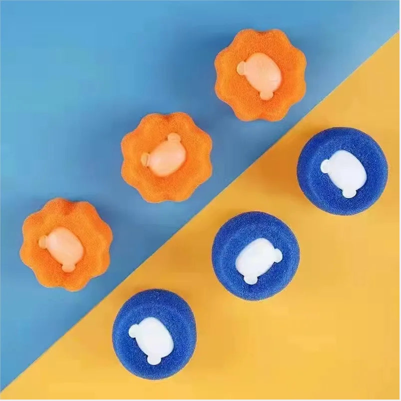 Pet Hair Remover Reusable Ball Wool Sticker Cat Hair Remover Pet Fur Lint Catcher Cleaning Tools Laundry Washing Machine Filter - WTN Essentials 