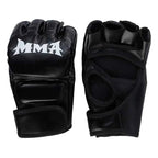 Professional Boxing Training Gloves Half Finger Leather Cushion for Adult Sanda Boxing UFC Training Sandbag Knuckles