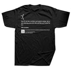 Funny Blue Screen of Death Geek Halloween Party Graphic T-shirts Men Fashion Casual Tshirt 100% Cotton Loose Oversized T Shirt