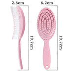 Relaxing Elastic Massage Comb Portable Hair Brush Massage Brush  Brushes Head Combs Scalp Massage Brush Wet And Wavy Bundl