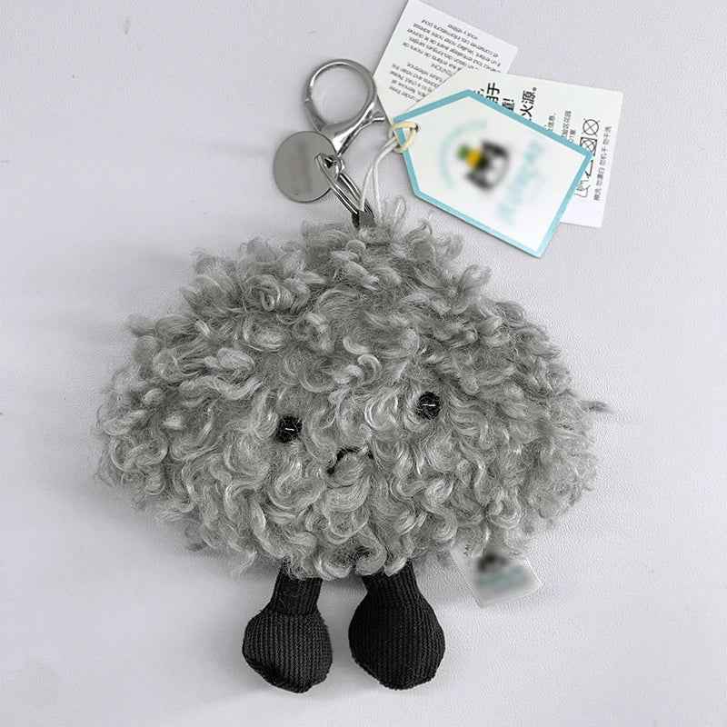 Cute Animal Plush Keychain Soft Bag Charm Collection