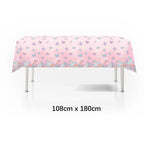 Butterfly Fairy Birthday Party Tableware Set – Pink Disposable Plates, Cups, Napkins & Tablecloth | Girls Party Decorations & Supplies
