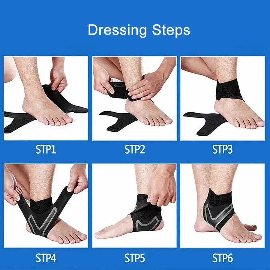 Ankle Brace Compression Sleeve – Sports Foot Support