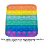 Silicone Rubber Anti Anxiety Stress Relief Push Pop Bubble Rainbow Pumpkin Ghost Fidget Toys Squeeze The Toy for Kids Adults
