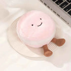Cute Dessert Series Plush Toy Stuffed Food Cake,Egg Tart,Waffle,Pancake,Macaron,éclair Soft Doll Home Decor Gift for Children