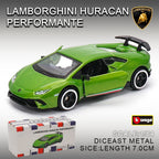 Bburago 1:64 golf Porsche 911 Shelby Raventon Mustang Lamborghini Collection Series Car Die Casting Model Gift Toy