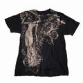 2000s American New Retro Casual Hip-Hop Gothic Print Women Clothing  Fashion T shirt Street Short Sleeved Men And Women Y2K Tops