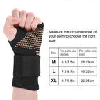 1pc Copper Fiber Compression Gloves Sports Wrist Guard Arthritis Gloves Elastic Palm Brace Fitness Wrist Support Wristband