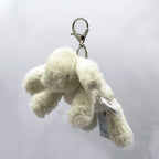 Golf Ball Plush Keychain, Grape Keychain, Jellyfish Plush toy, Hippopotamus, And Plush Elephant JC Bag Keychain
