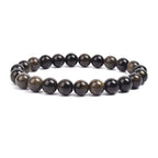 Natural Stone Beads Bracelet For Women Men Amethysts Crystal Quartzs Aquamarines Jades Jewelry Agates Elastic Bangle Bracelets