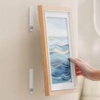 Heavy Duty Non Perforated Hanging Picture Strip - Easy to Use Non Trace Frame Adhesive Buckle Accessories Wall Hooks